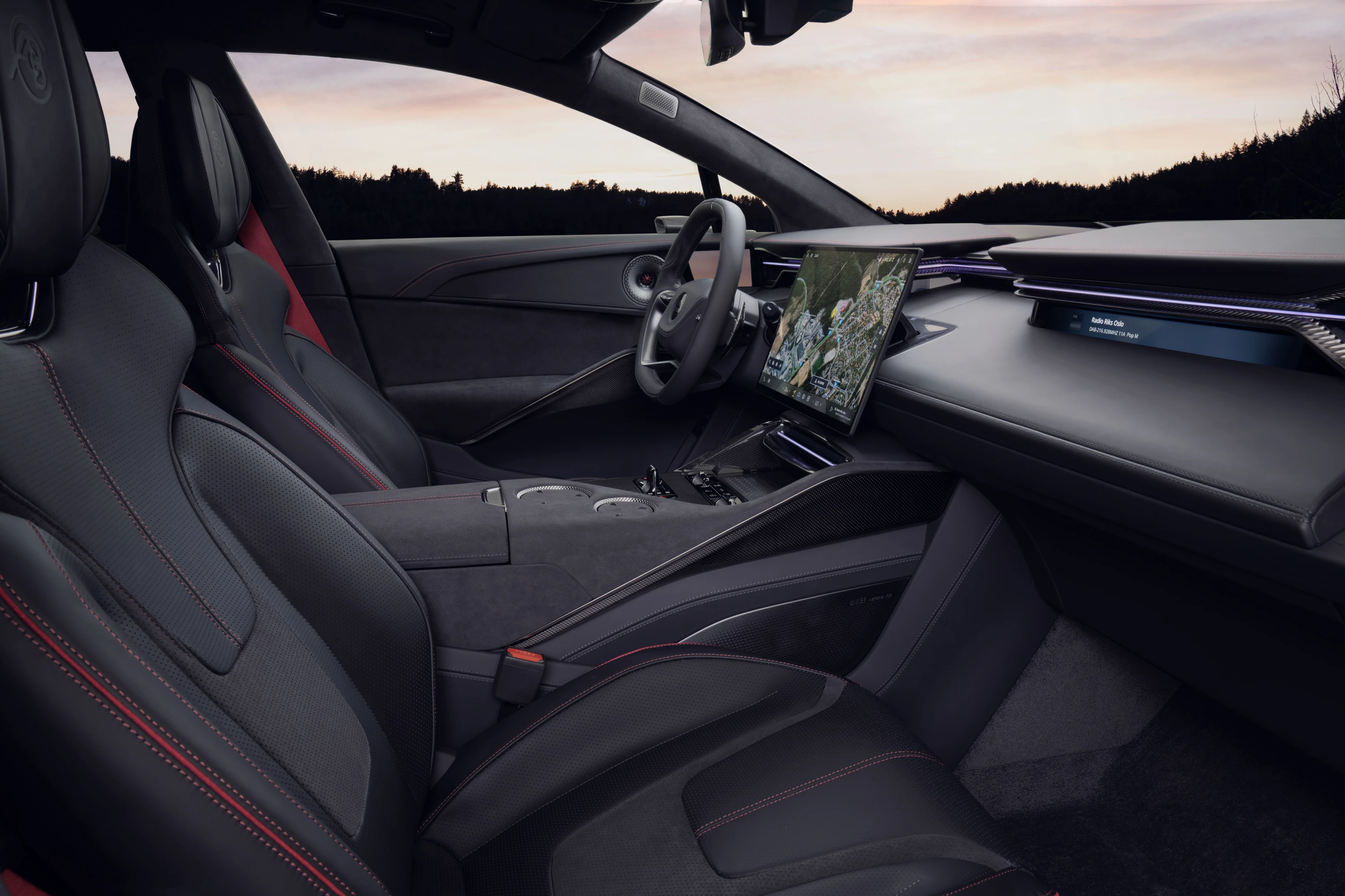 Lotus Eletre S frontseats view