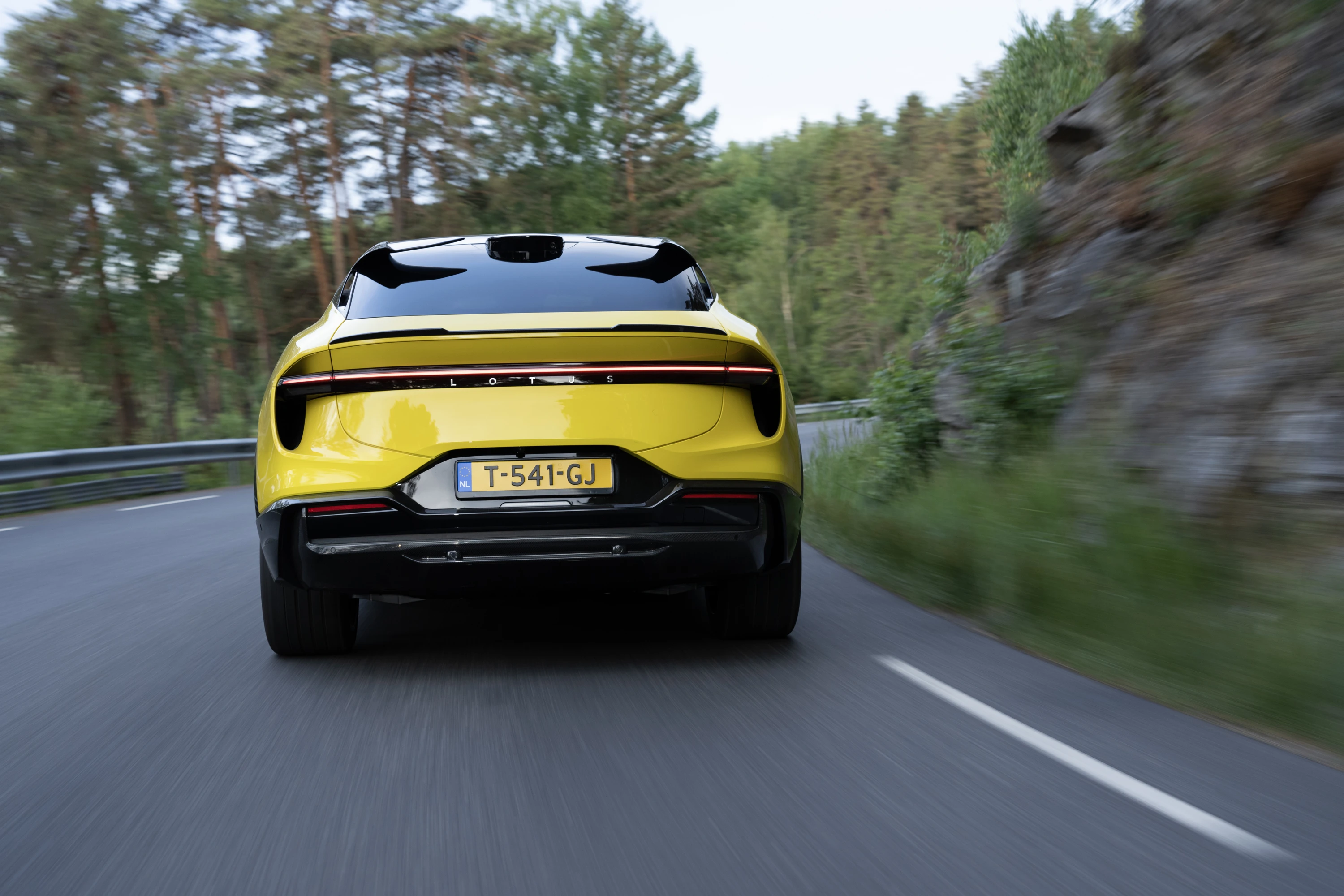 Lotus Eletre S rearlights view
