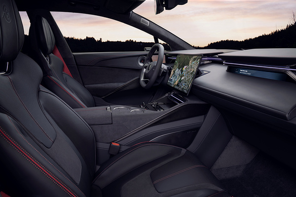 Lotus Eletre S frontseats view