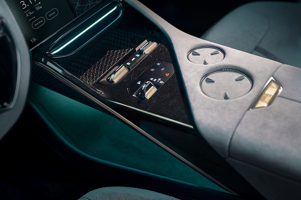 Lotus Eletre S interior view