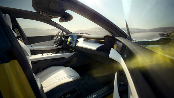 Lotus Emeya frontseats view