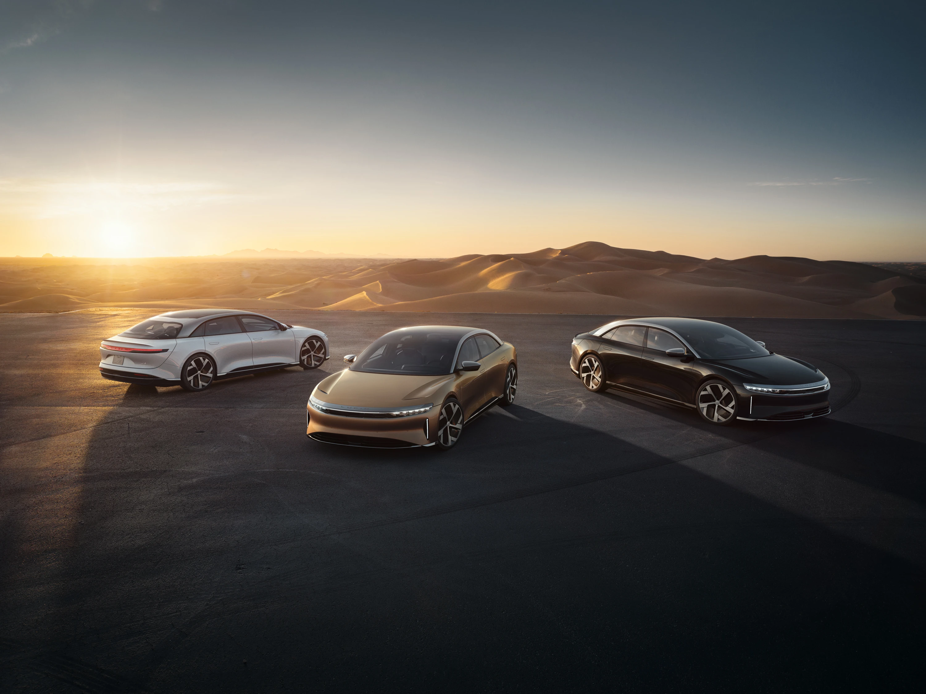 Lucid Air Dream Edition Performance exterior view