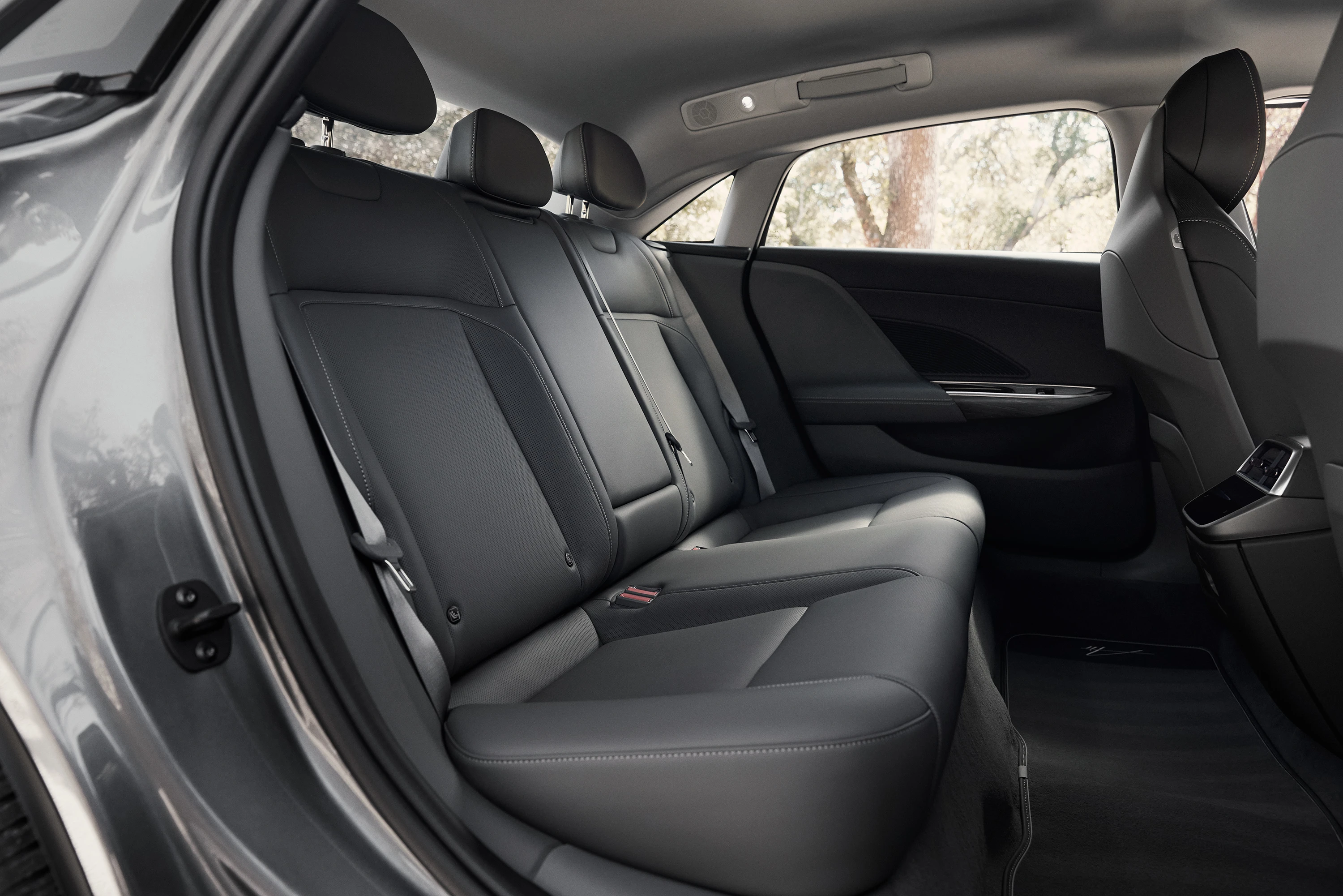 Lucid Air Pure secondrowseats view