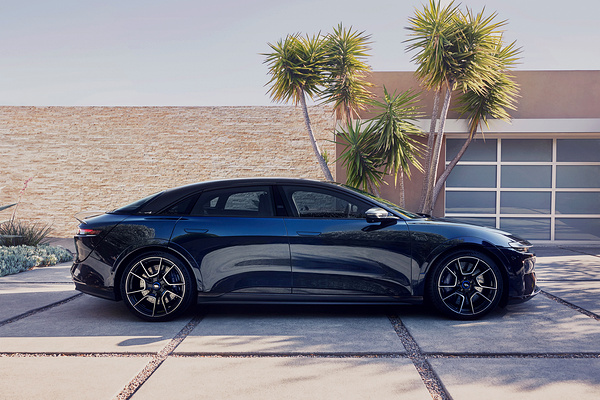 Lucid Air Sapphire exterior view