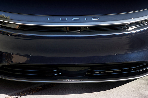 Lucid Air Sapphire exterior view