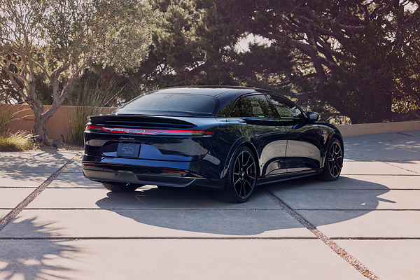 Lucid Air Sapphire exterior view