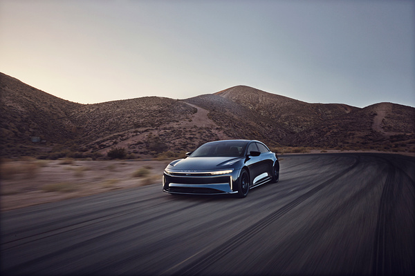 Lucid Air Sapphire exterior view