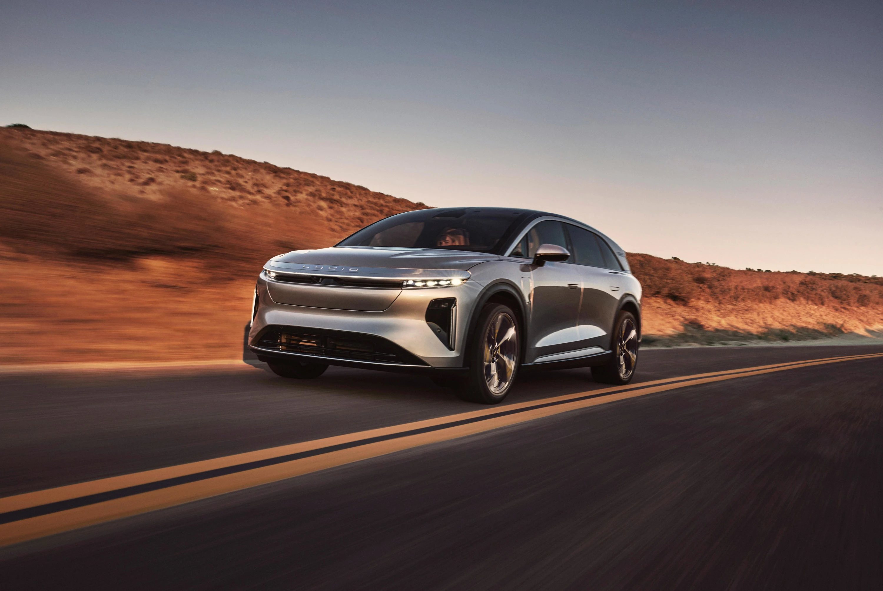Lucid Gravity electric vehicle model