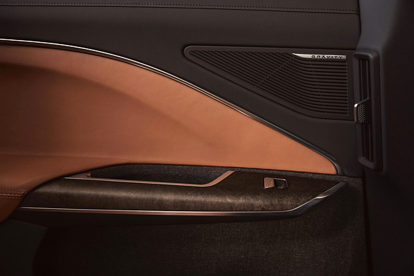 Lucid Gravity Grand Touring interior view