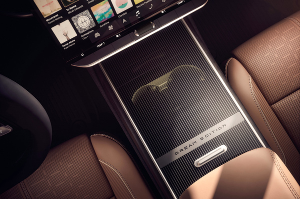 Lucid Gravity Touring interior view