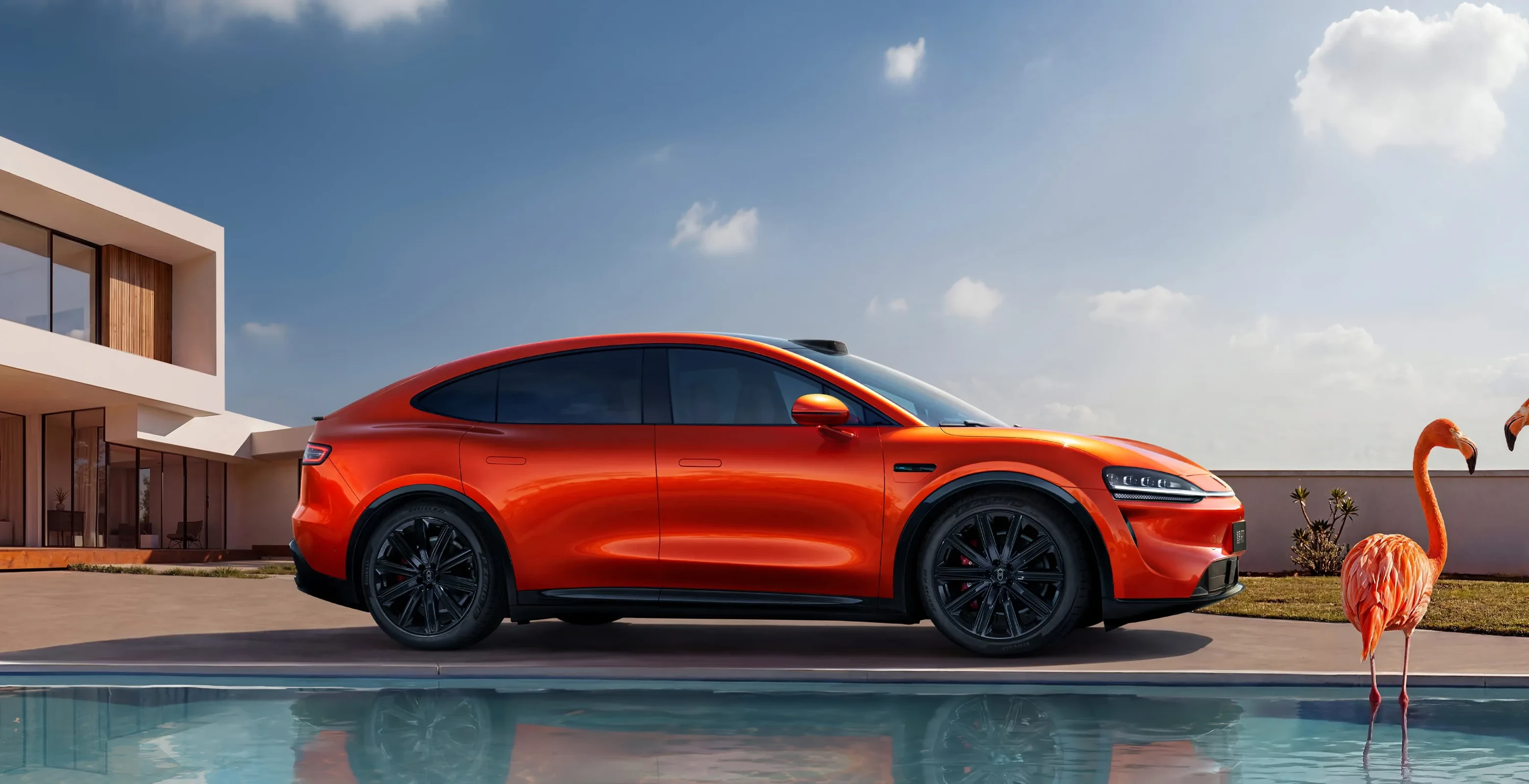 Luxeed R7 RWD 82 kWh exterior view