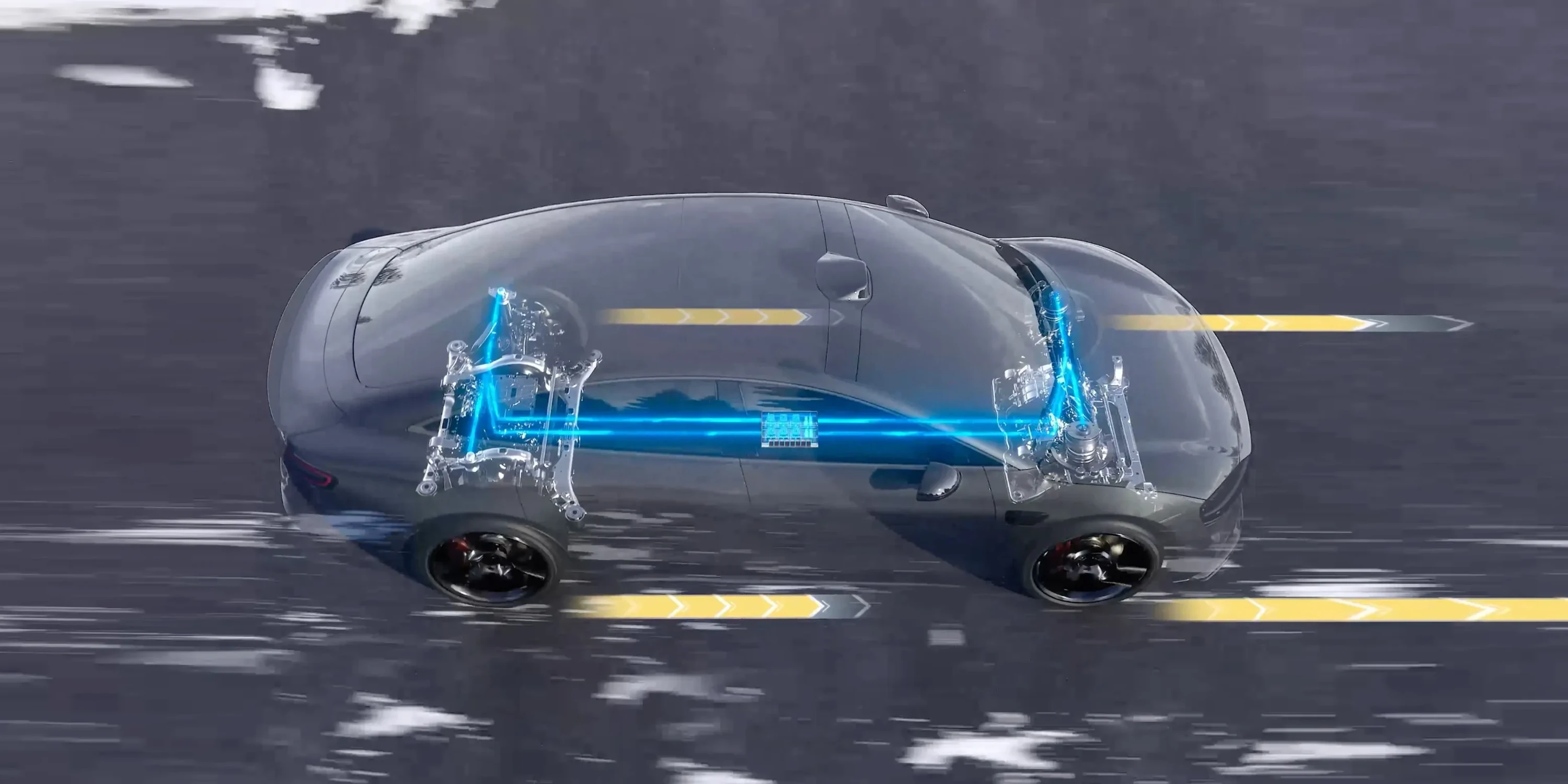 Luxeed S7 RWD 62 kWh technology view
