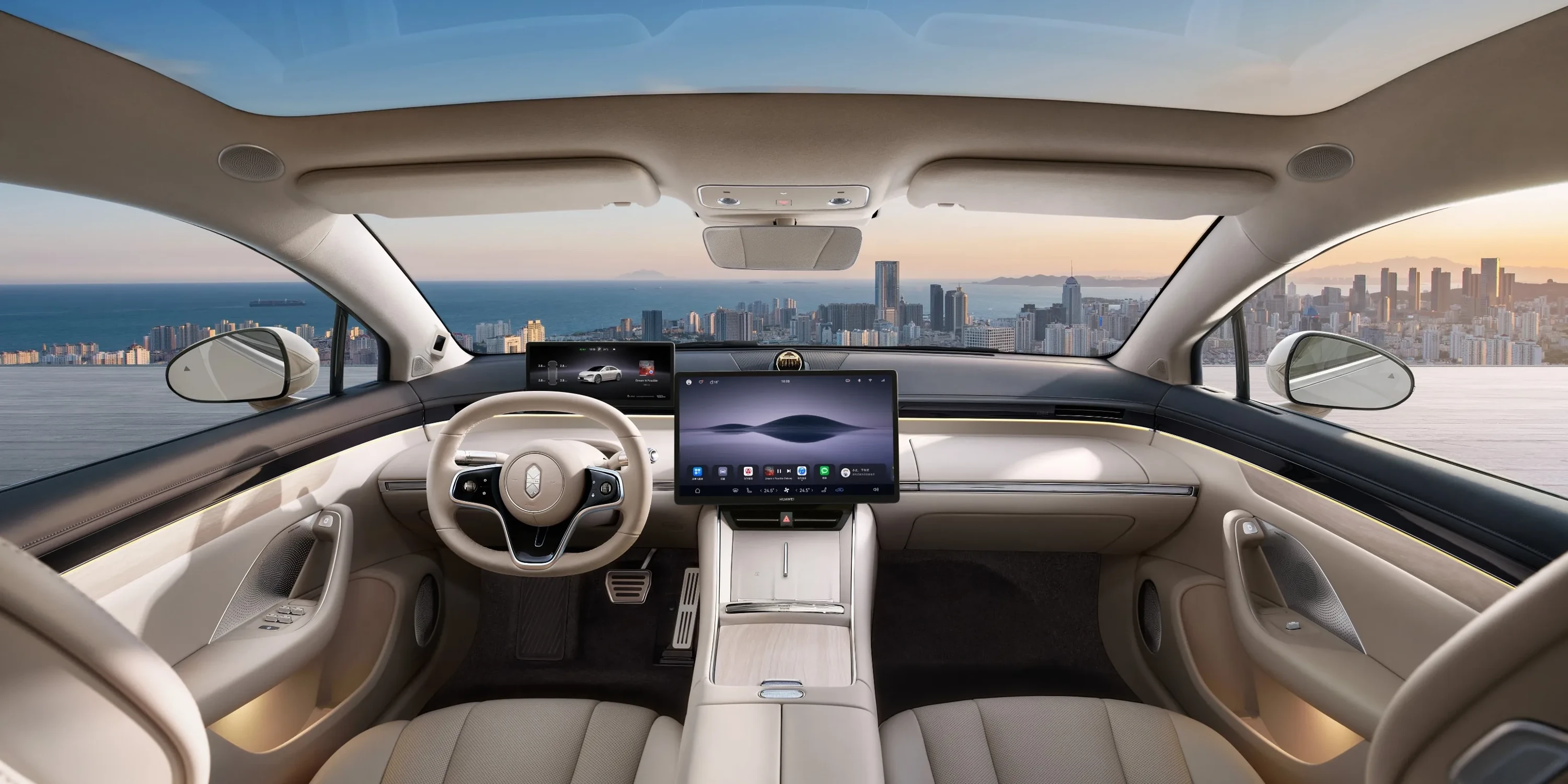 Luxeed S7 RWD 62 kWh interior view