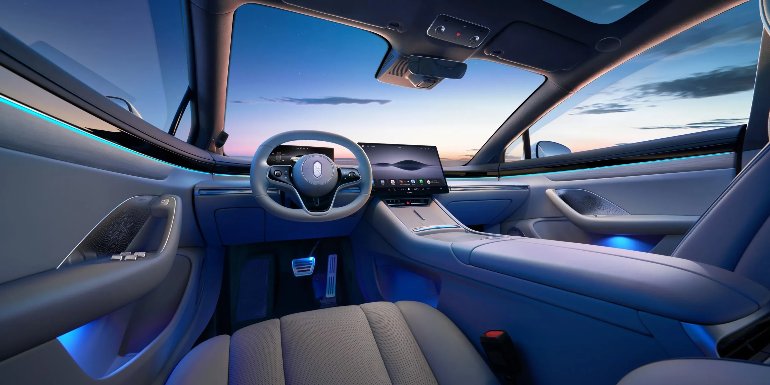 Luxeed S7 RWD 62 kWh interior view