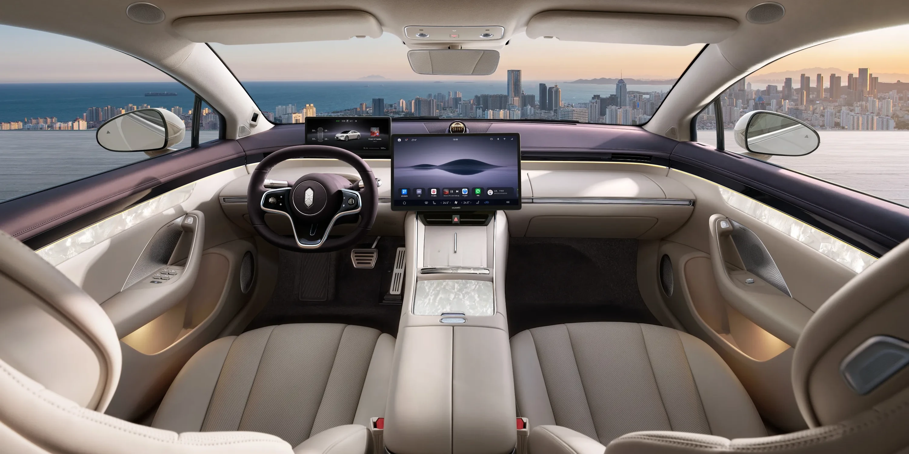 Luxeed S7 RWD 62 kWh interior view