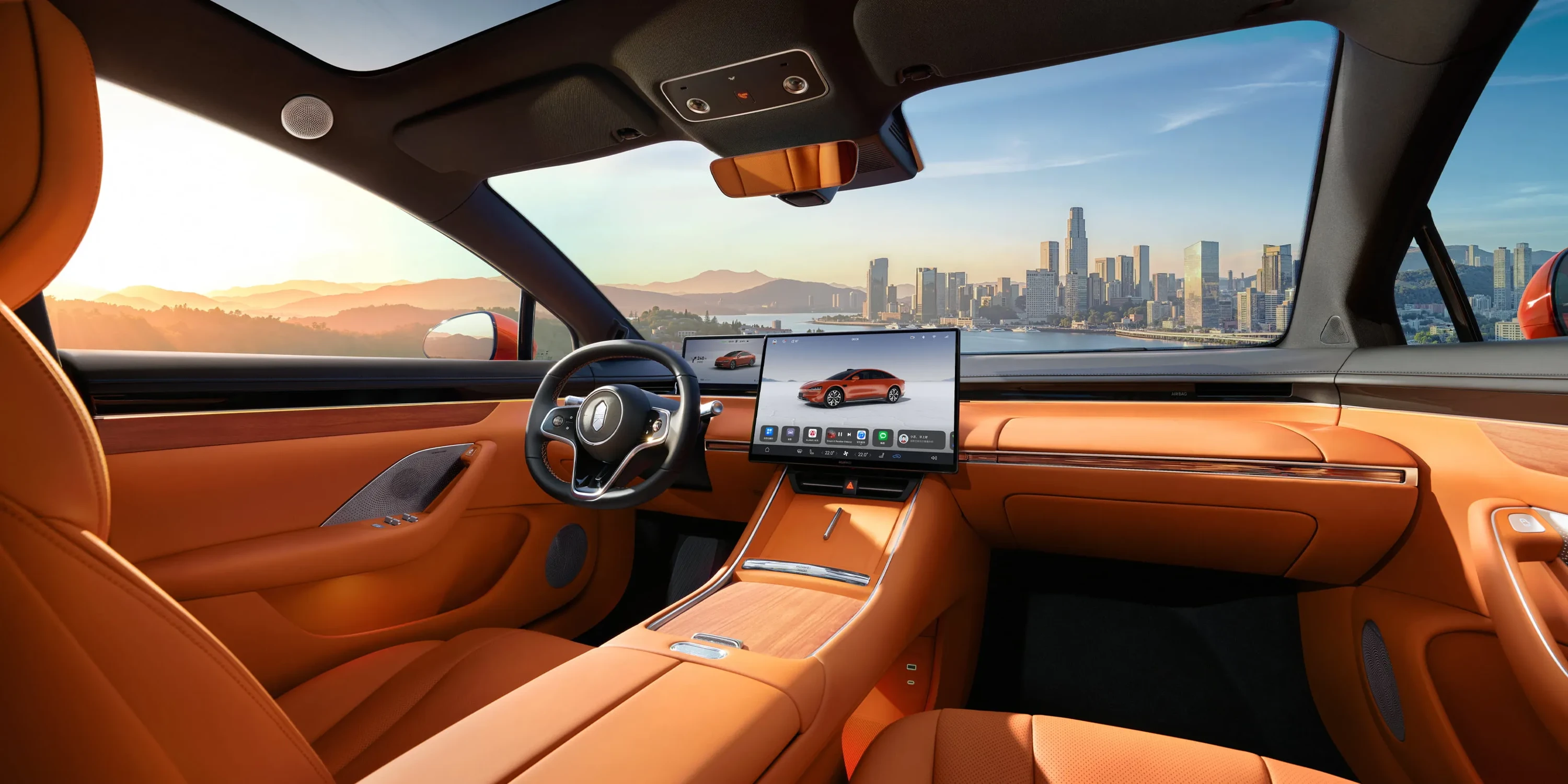 Luxeed S7 RWD 82 kWh interior view