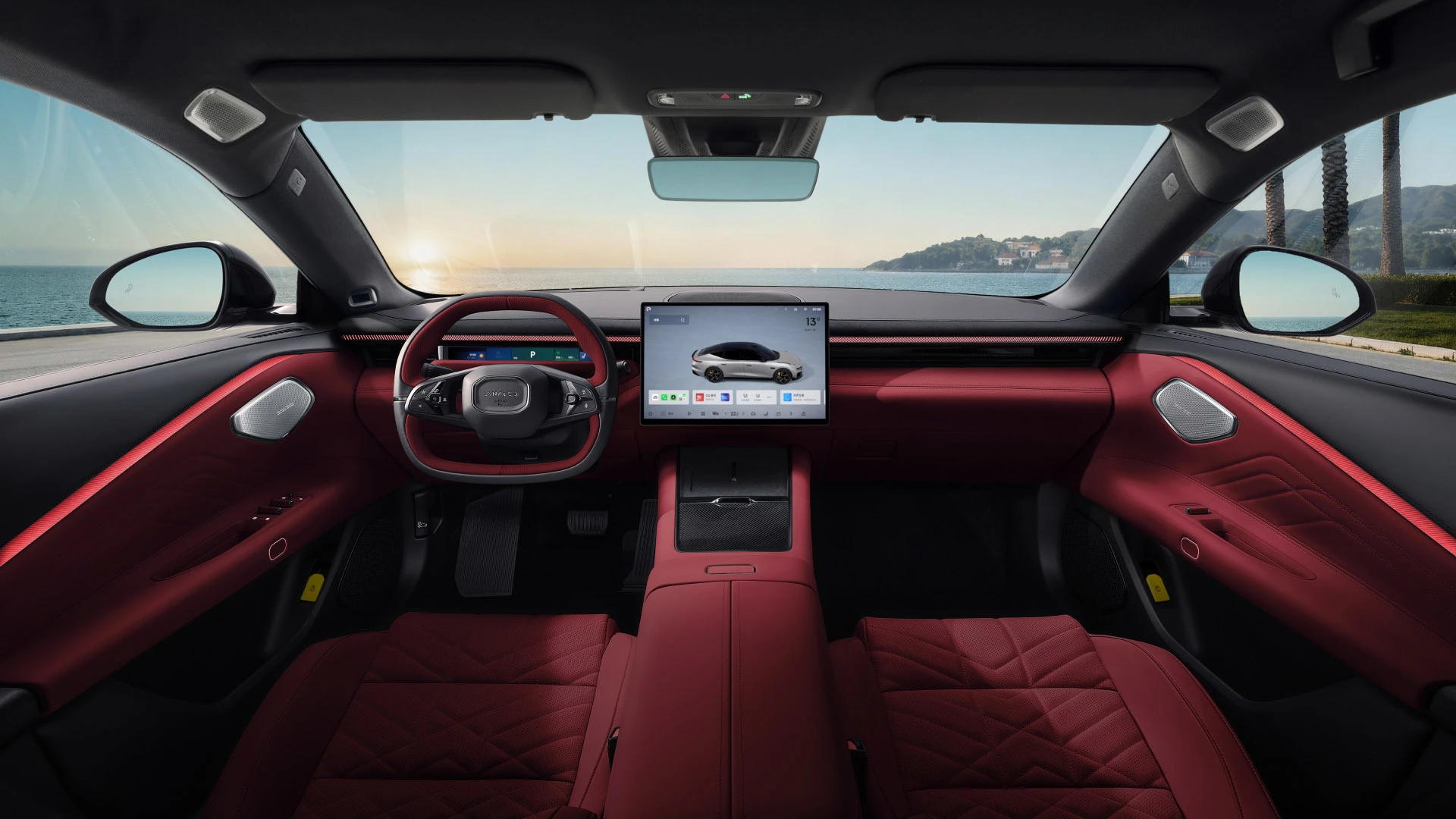 Lynk & Co 10+ 77 kWh AWD interior view