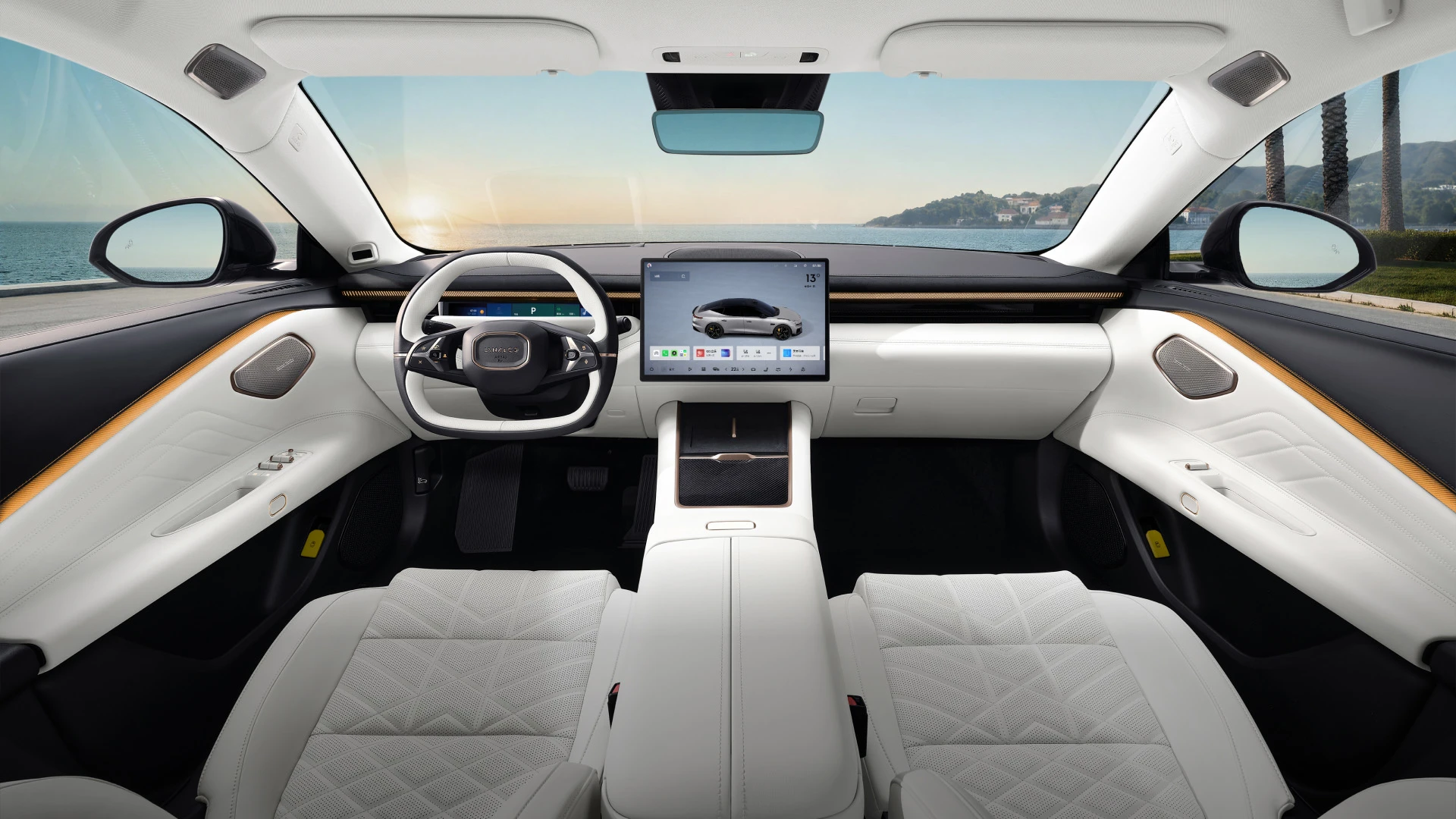 Lynk & Co 10+ 77 kWh AWD interior view