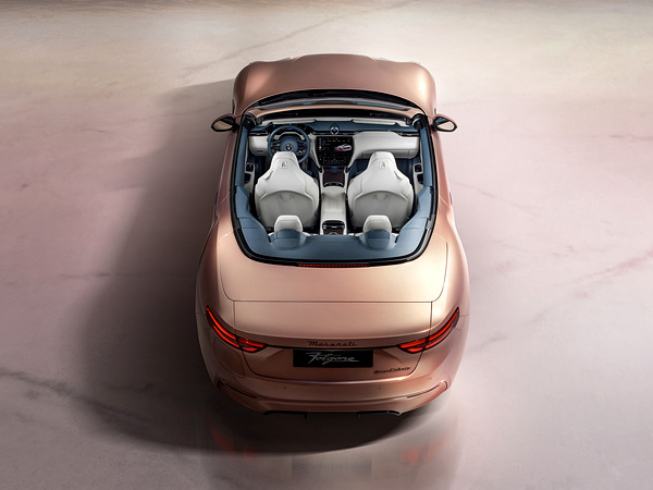 Maserati GranCabrio Folgore exterior view