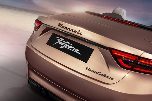 Maserati GranCabrio Folgore rearlights view