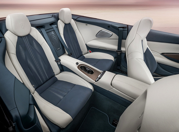 Maserati GranCabrio Folgore secondrowseats view