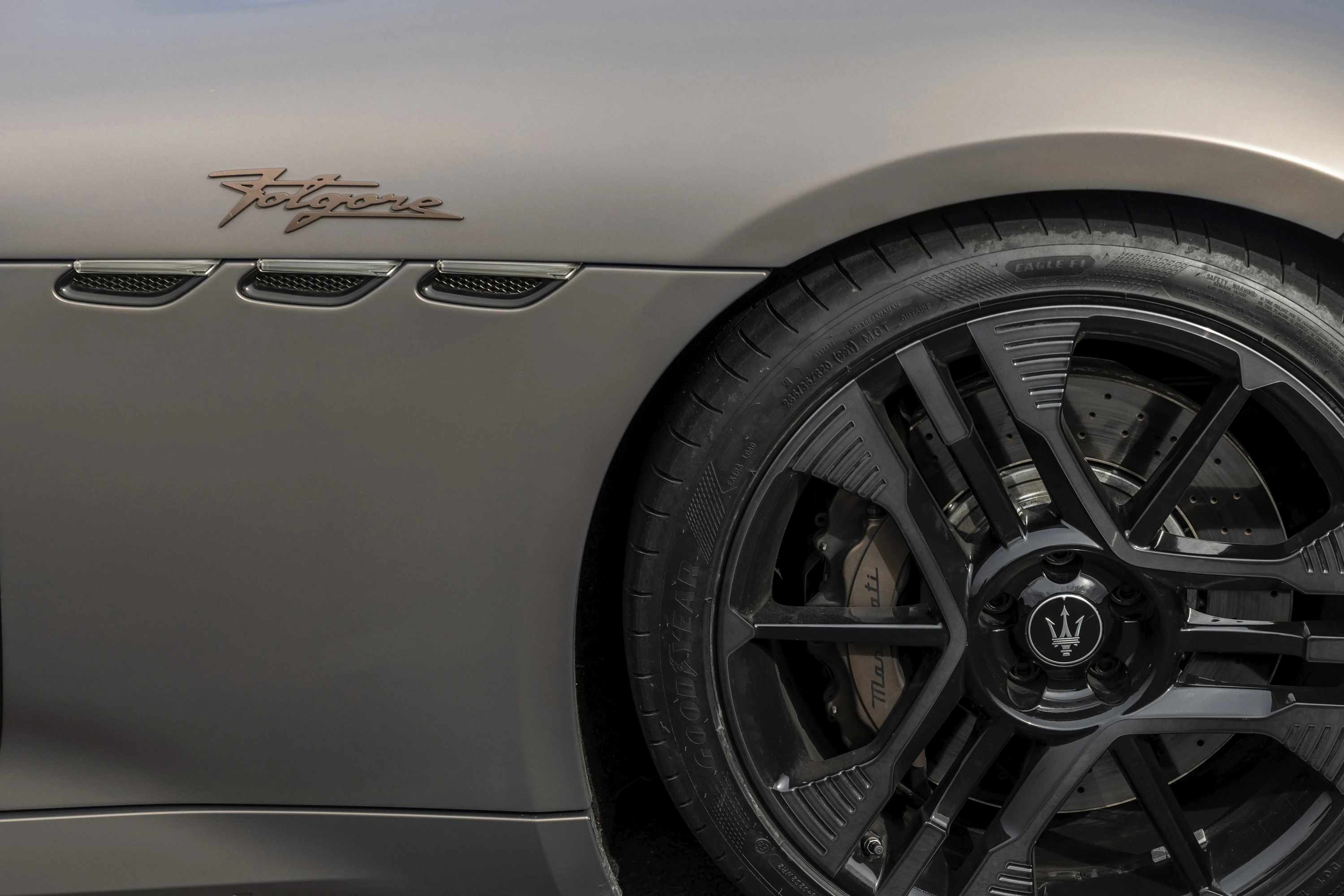Maserati GranTurismo Folgore wheels view