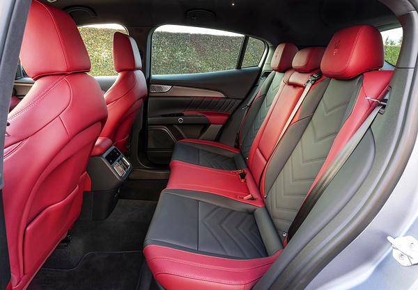 Maserati Grecale Folgore secondrowseats view