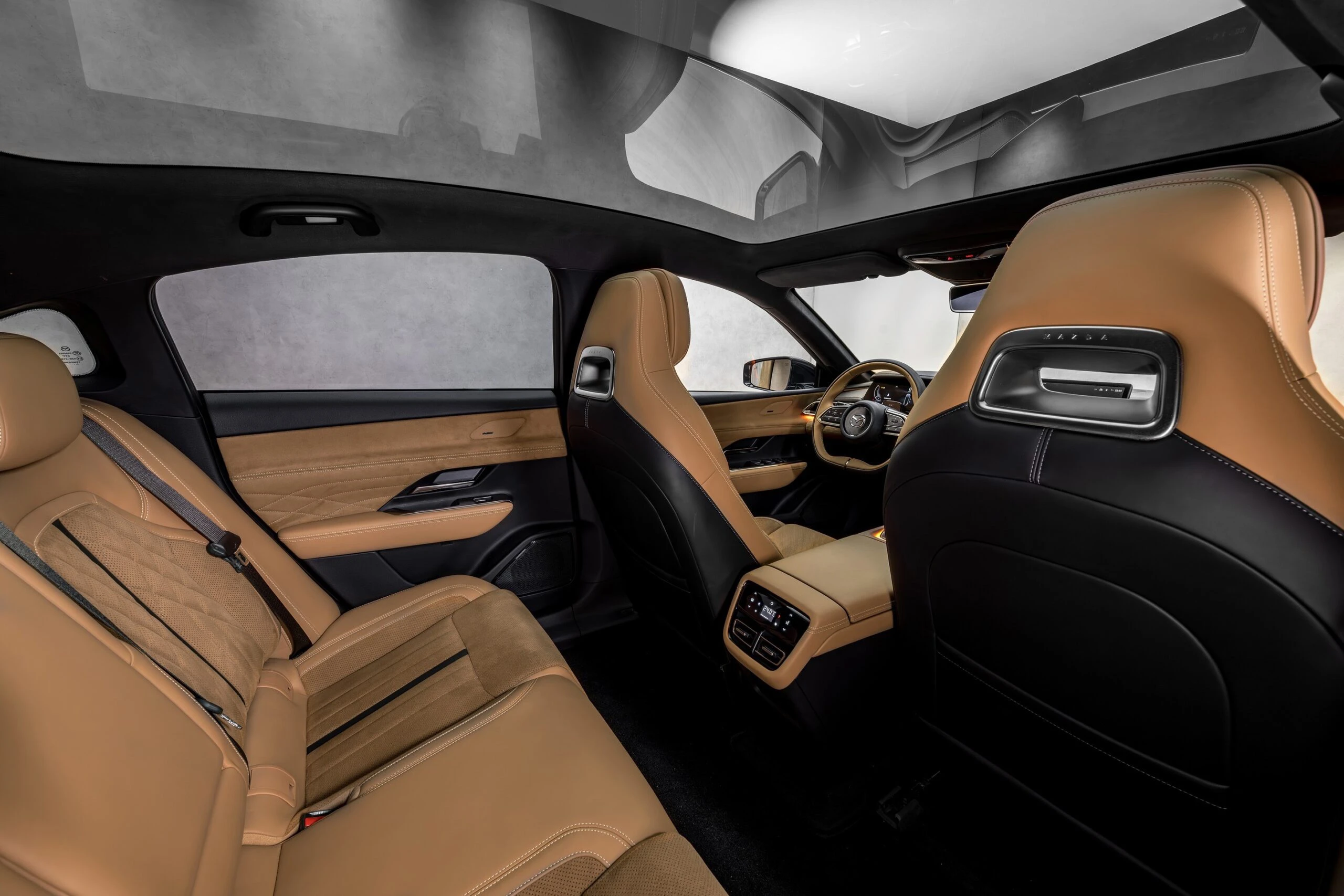 Mazda 6e long range secondrowseats view