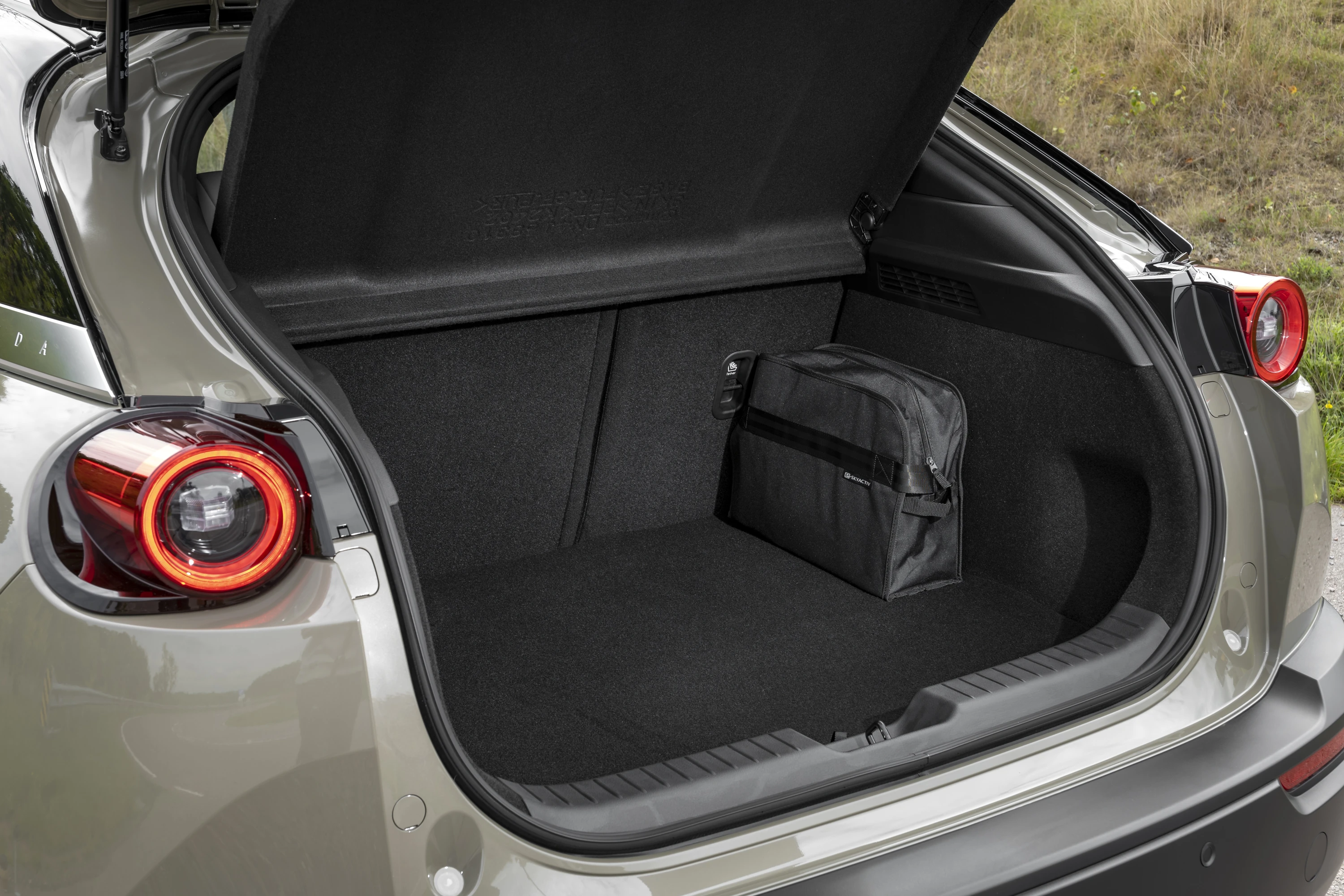 Mazda MX-30 e-Skyactiv EV trunk view