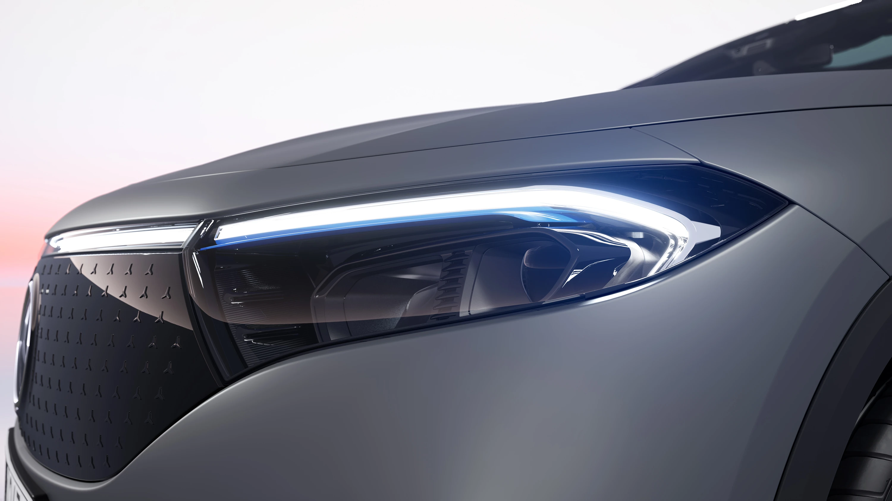 Mercedes-EQ EQA 250+ headlights view
