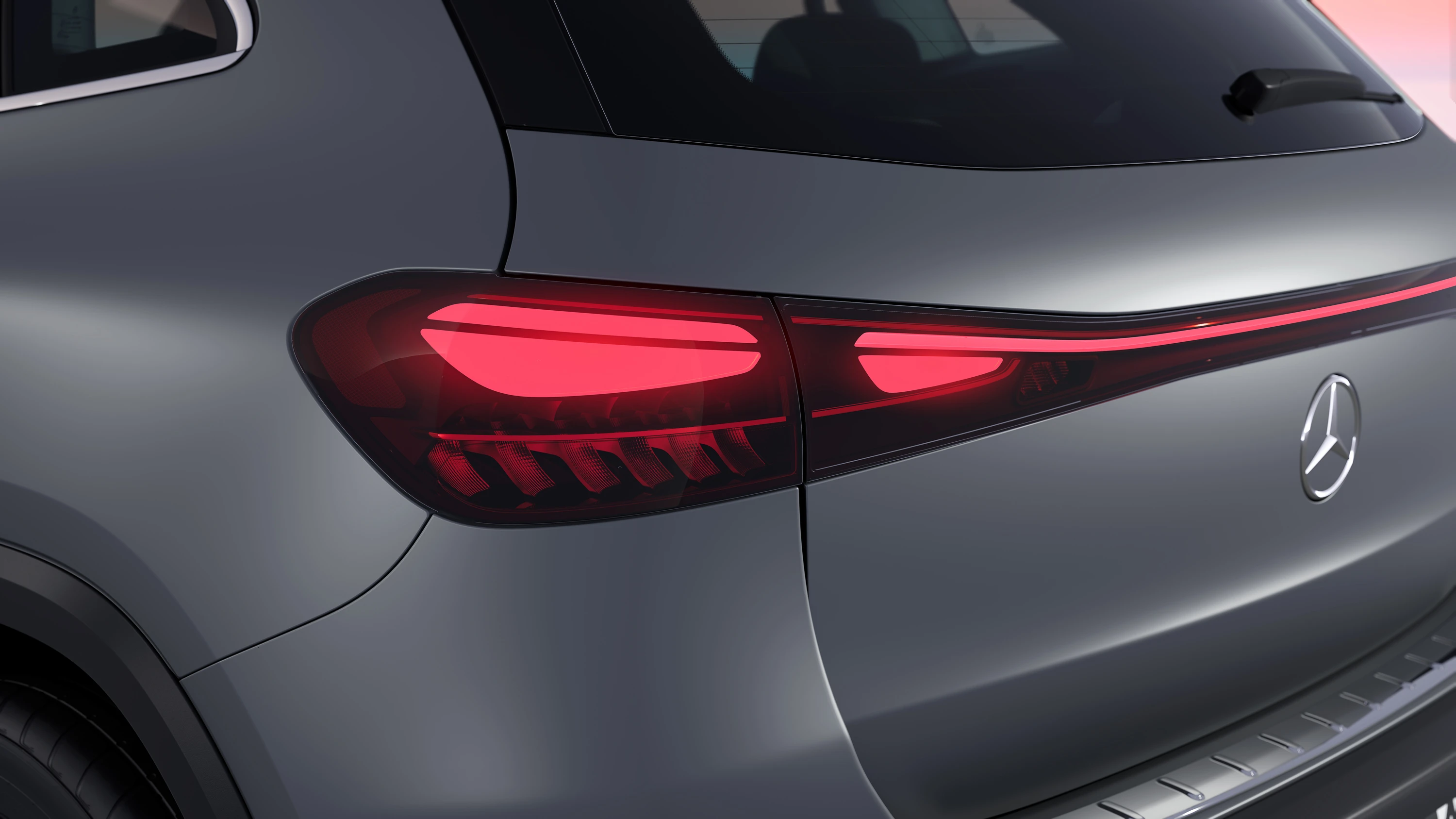 Mercedes-EQ EQA 250+ rearlights view