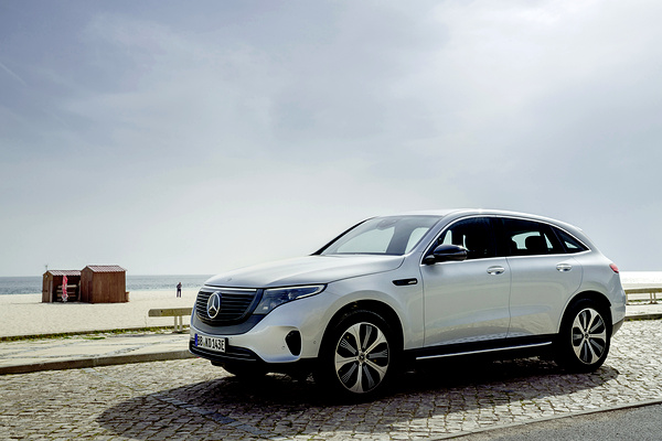 Mercedes EQC electric vehicle model