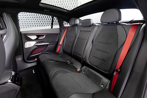Mercedes-EQ EQE 500 4MATIC secondrowseats view
