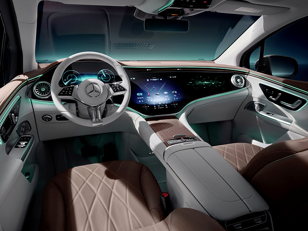 Mercedes-EQ EQE 350 4MATIC SUV interior view