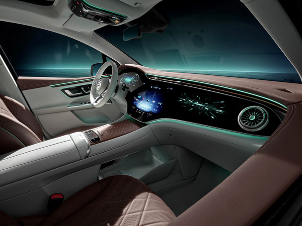 Mercedes-EQ EQE 350 4MATIC SUV interior view
