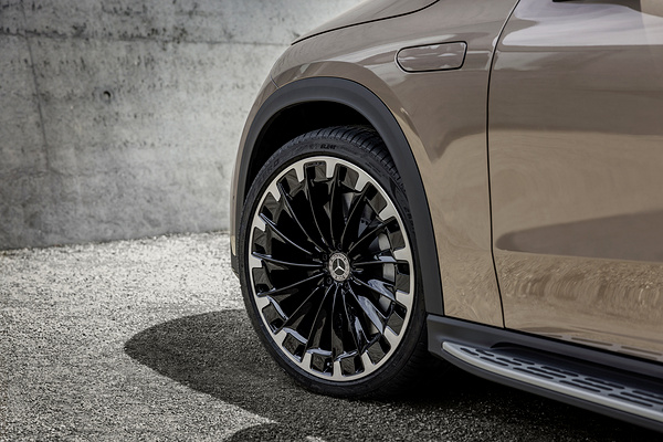 Mercedes-EQ EQE 350+ SUV wheels view