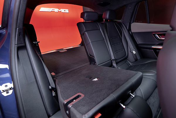 Mercedes-AMG EQE 43 4MATIC SUV secondrowseats view