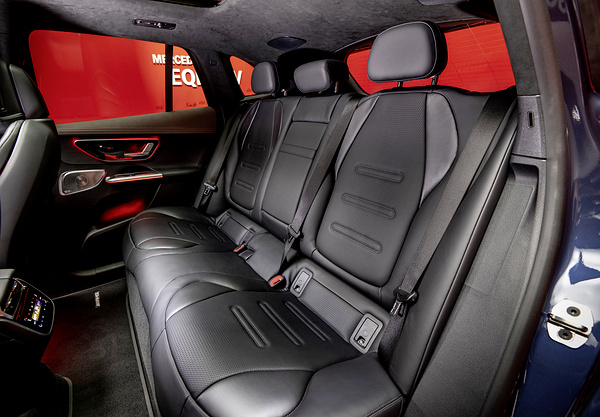Mercedes-AMG EQE 43 4MATIC SUV secondrowseats view