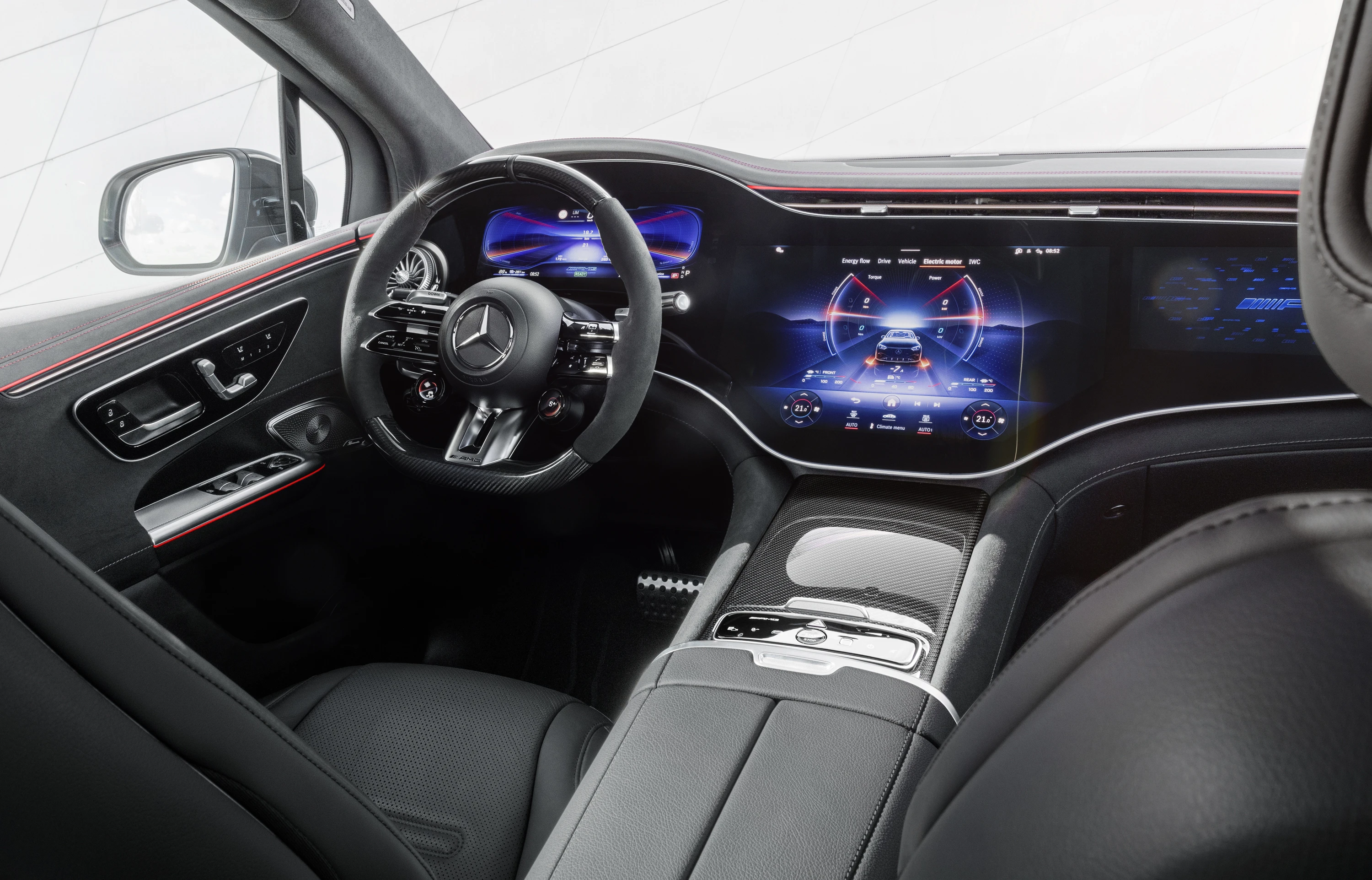 Mercedes-AMG EQE 53 4MATIC+ SUV interior view