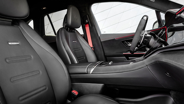 Mercedes-AMG EQE 53 4MATIC+ SUV driverseats view