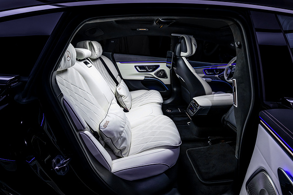 Mercedes-EQ EQS 580 4MATIC secondrowseats view