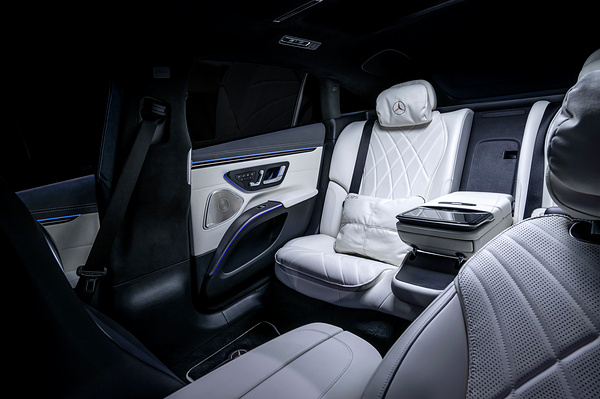 Mercedes-EQ EQS 580 4MATIC secondrowseats view