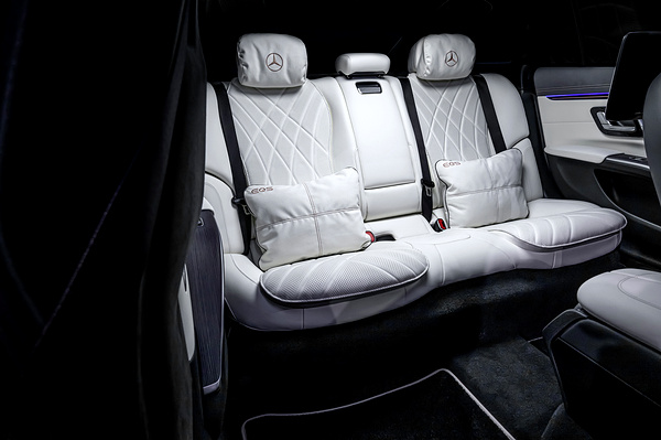 Mercedes-EQ EQS 580 4MATIC secondrowseats view