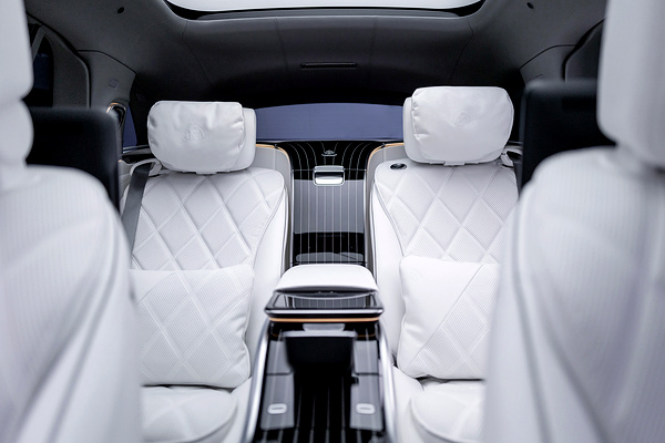 Mercedes-Maybach EQS 680 SUV secondrowseats view