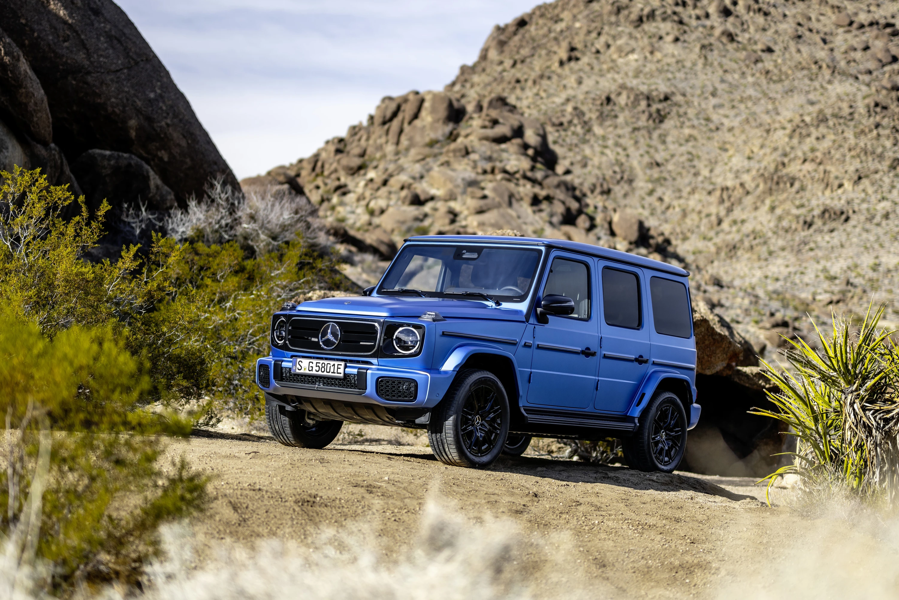 Mercedes-EQ G 580 EQ exterio view