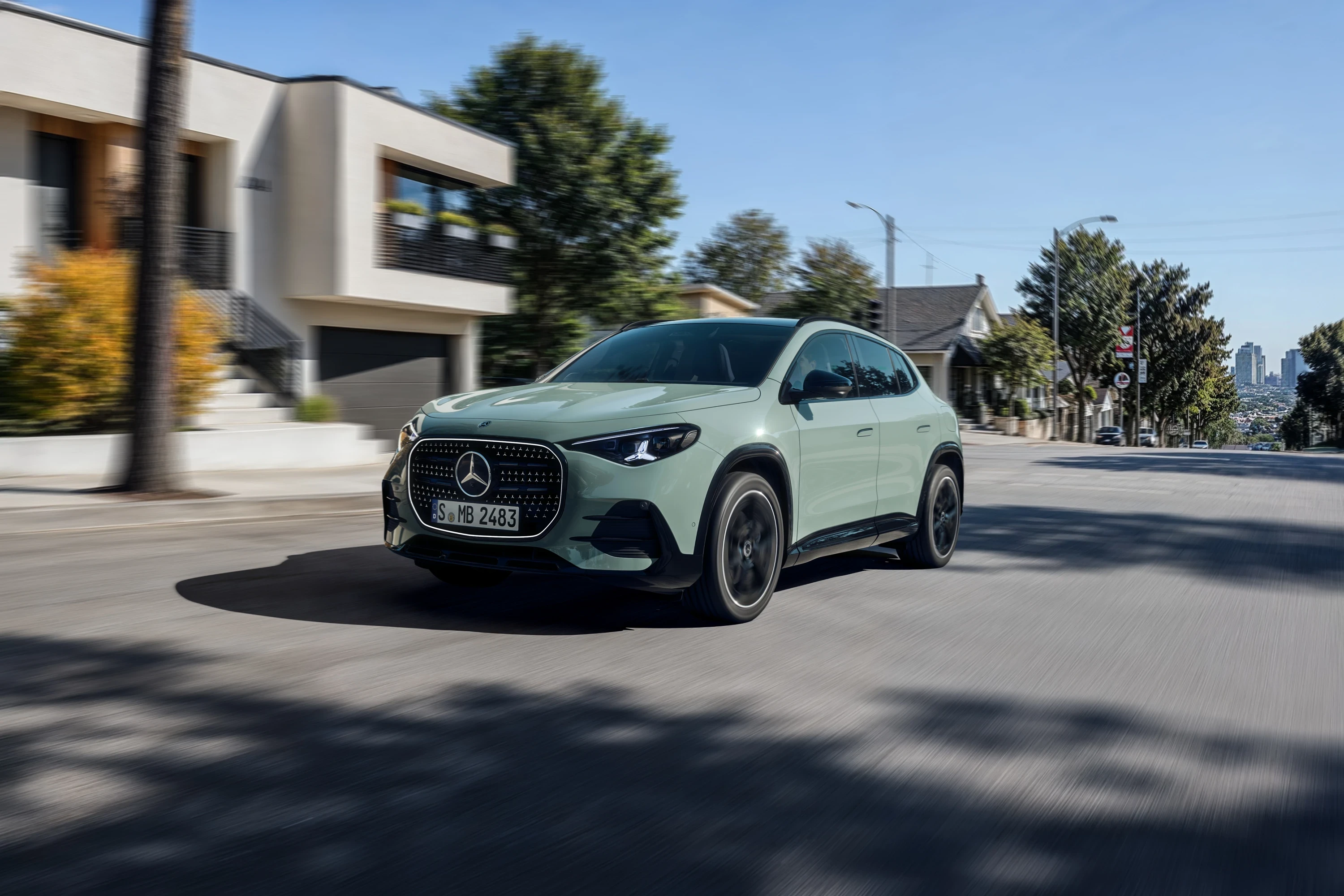 Mercedes GLA 250+ exterior view
