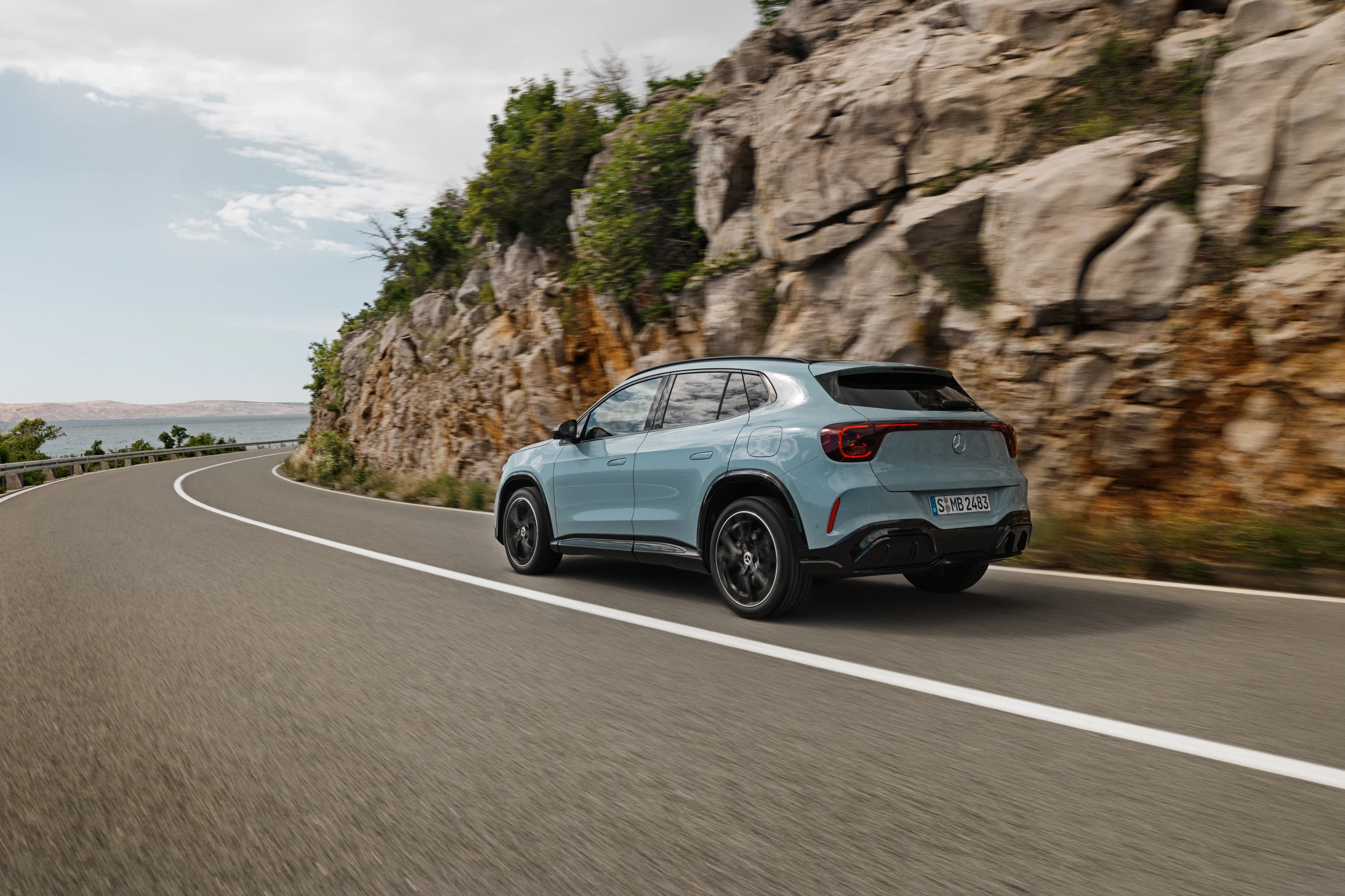 Mercedes GLA 250+ exterior view