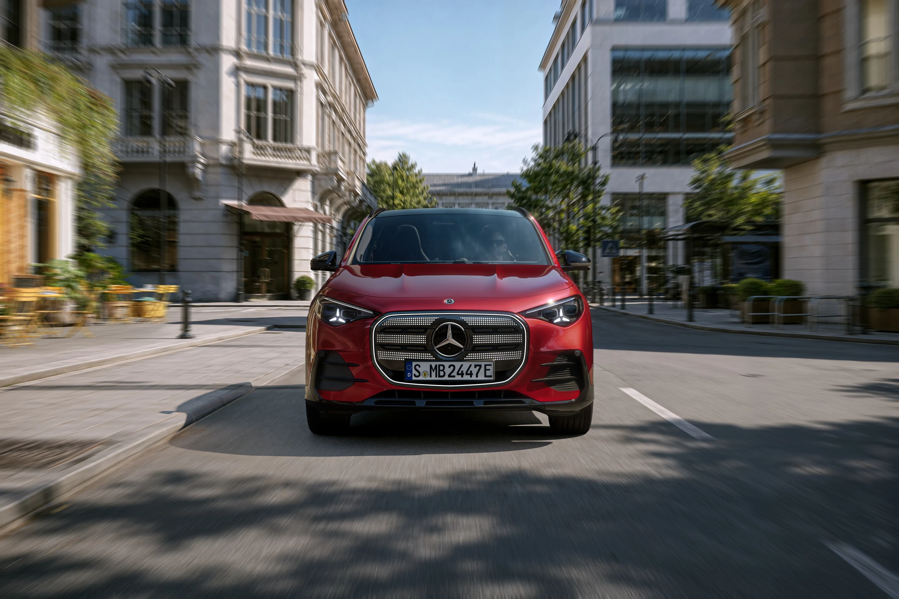 Mercedes GLA 250+ exterior view