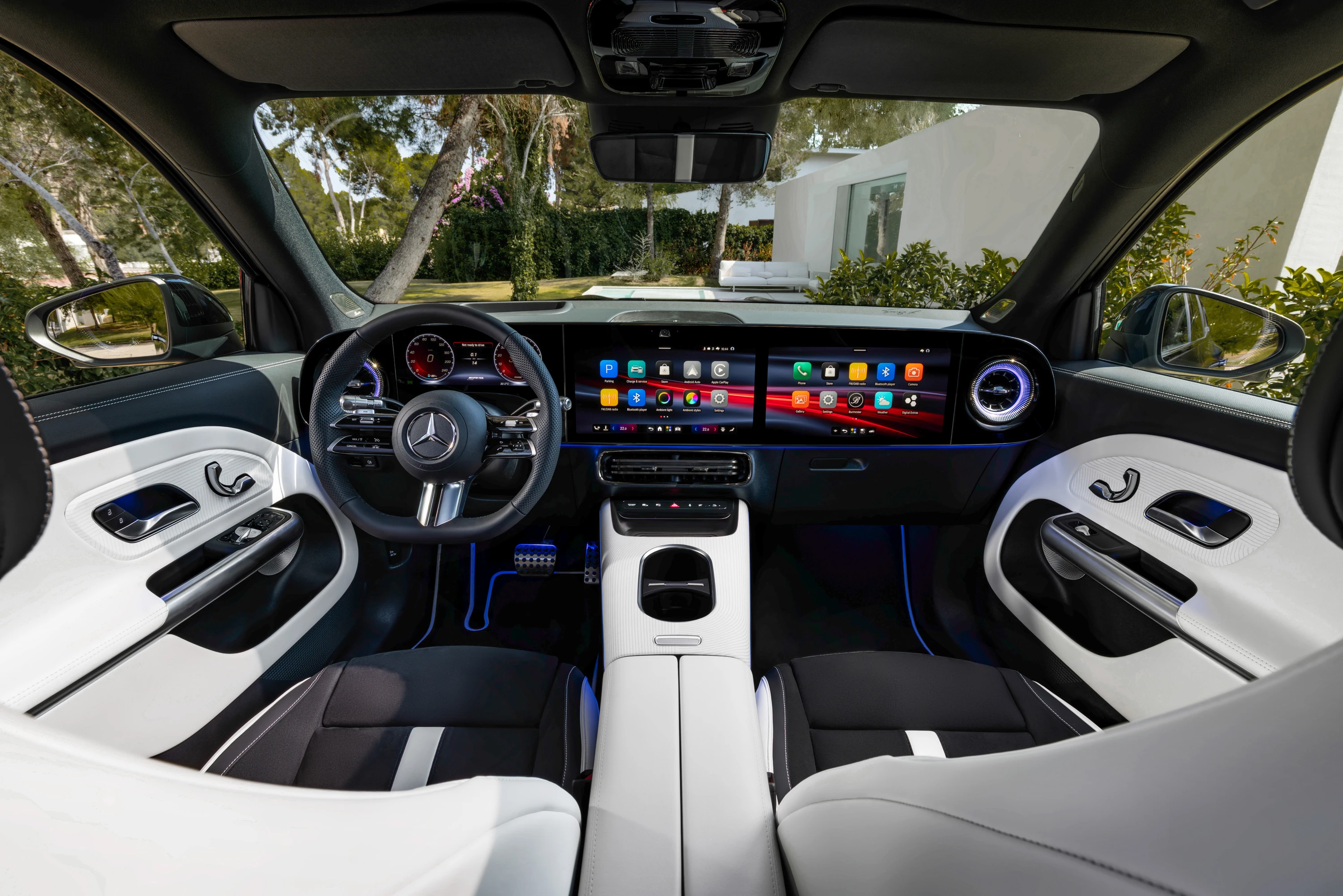 Mercedes GLB 250+ interior view