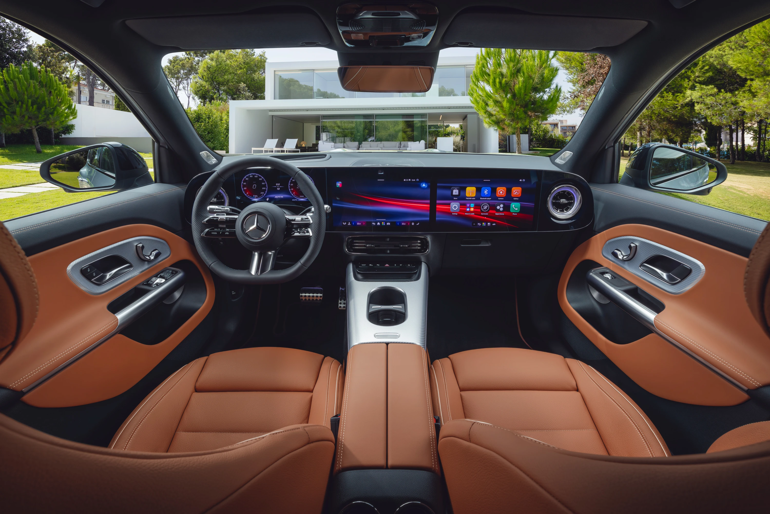 Mercedes GLB 350 4MATIC interior view